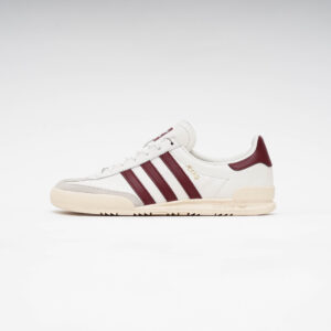 ADIDAS JEANS CHALK WHITE SANS STRATA BURGUNDY