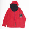 STONE ISLAND REFLECTIVE NEEDLE PUNCHED HOODIE JACKET