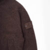 STONE ISLAND GHOST FULL ZIP HOODED SWEATSHIRT