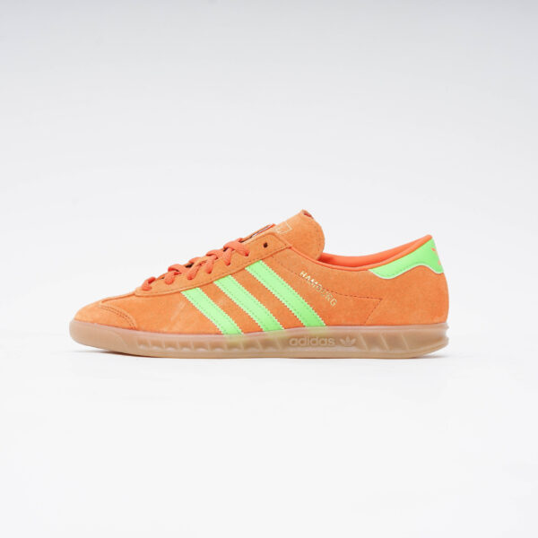 ADIDAS HAMBURG W ORANGE SOLAR GREEN