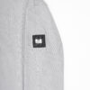 WEEKEND OFFENDER KRAVIZ QUARTER ZIP SWEATSHIRT SMOKEY GREY