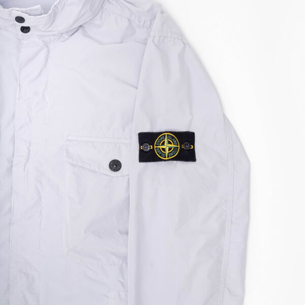 STONE ISLAND DAVID TELA LIGHT-TC FIELD JACKET LAVENDER