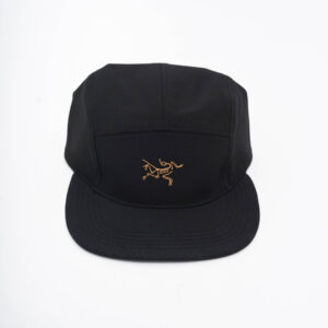 ARC'TERYX WOOL CALIDUM 5 PANEL CAP BLACK GOLD