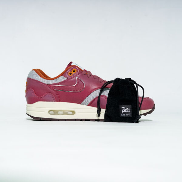 NIKE AIR MAX 1 PATTA RUSH MAROON