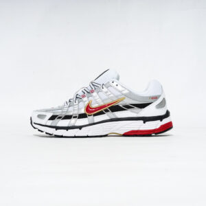 NIKE P-6000 WHITE VARSITY RED