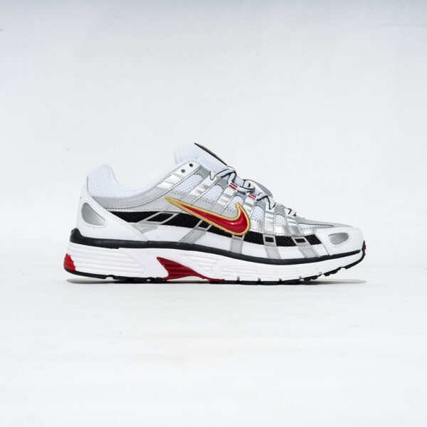 NIKE P-6000 WHITE VARSITY RED