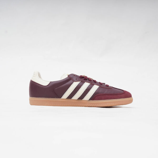 ADIDAS SAMBA OG W BURGUNDY MAROON CREAM WHITE