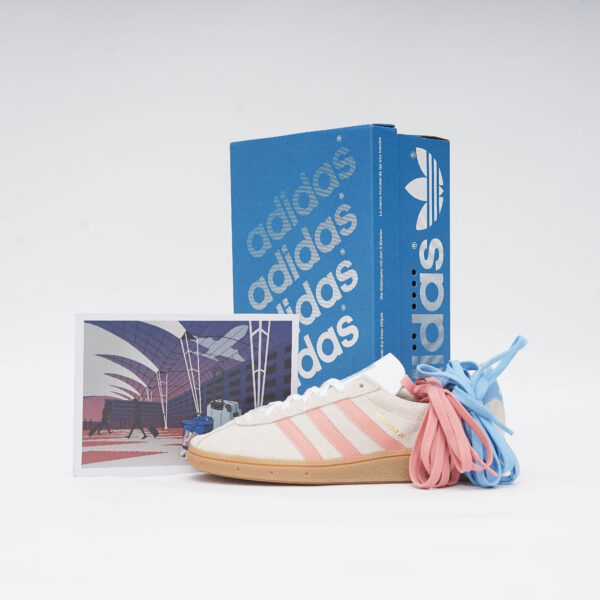ADIDAS MUNCHEN 24 WHITE WONDER CLAY SEMI BLUE