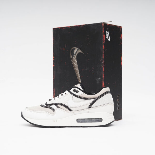 NIKE AIR MAX 1 86 PRM PHANTOM SAIL BLACK