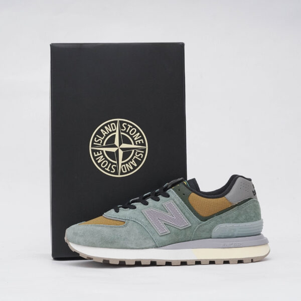 NEW BALANCE U574LGTN LEGACY X STONE ISLAND LIGHT GREEN