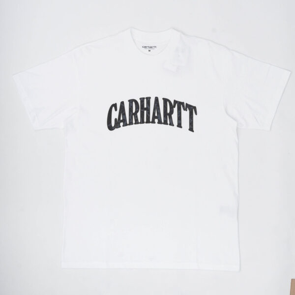 CARHARTT SS PAISLEY SCRIPT TSHIRT WHITE