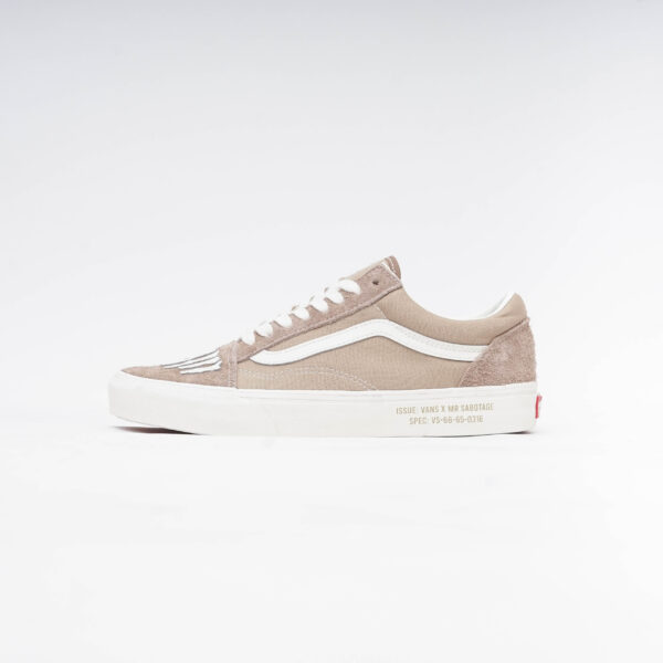 VANS OLDSKOOL X MARK SABOTAGE BROWN