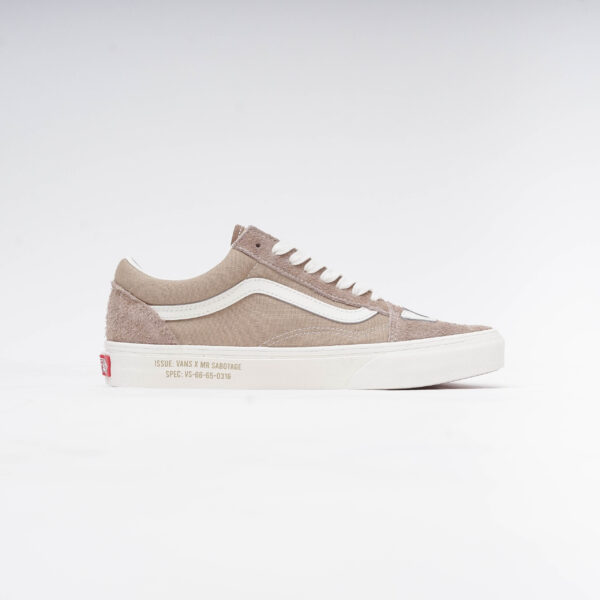 VANS OLDSKOOL X MARK SABOTAGE BROWN