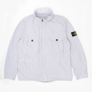 STONE ISLAND DAVID TELA LIGHT-TC FIELD JACKET LAVENDER