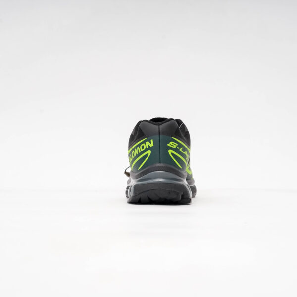DSC00064 SALOMON XT-6 TRAINERS IN BLACK AND NEON GREEN