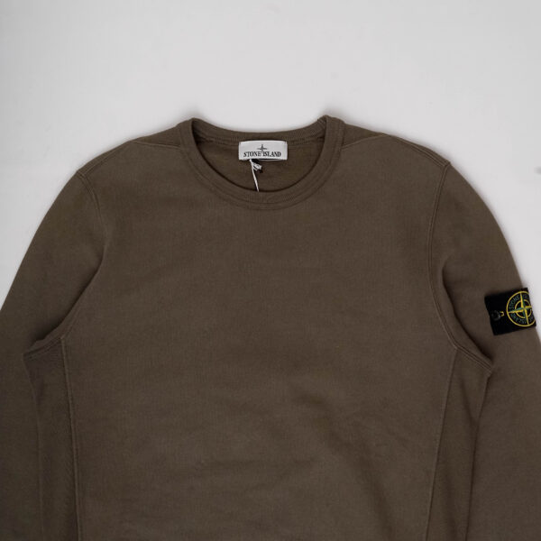 DSC07569 STONE ISLAND KHAKI SWEATSHIRT