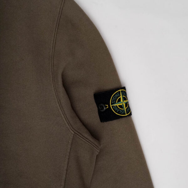 DSC07570 STONE ISLAND KHAKI SWEATSHIRT