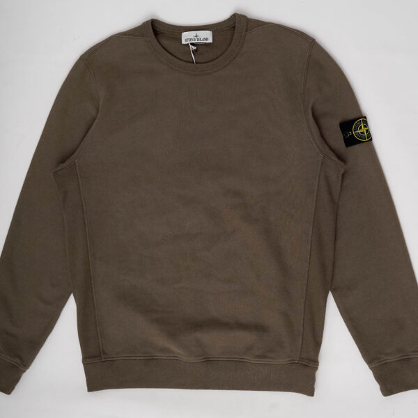 DSC07571 STONE ISLAND KHAKI SWEATSHIRT