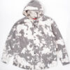 SUPREME HOODED DENIM SHIRT BLEACHED