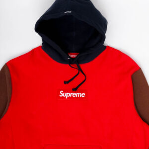 SUPREME HOODIE LOGO BOX 3COLOURS