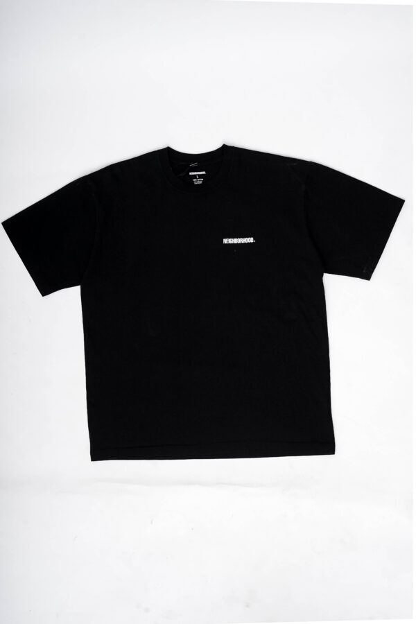 NEIGHBORHOOD T SHIRT BLACK DSM