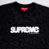 SUPREME T SHIRT BUBBLE STRIPE BLACK