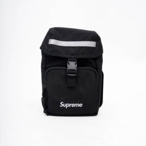 SUPREME CAMERA SLING BAG BLACK CORDURA