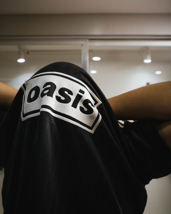 ADIDAS ORIGINALS X OASIS TOUR JACQUARDS JERSEY BLACK