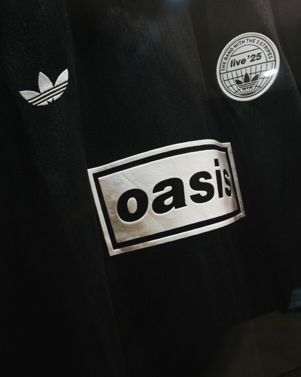 ADIDAS ORIGINALS X OASIS TOUR JACQUARDS JERSEY BLACK