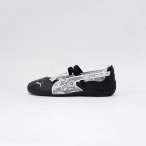 SPEEDCAT BALLET LACE WNS BLACK WHITE