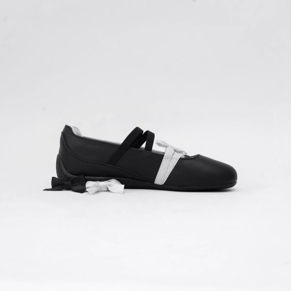 SPEEDCAT BALLET LACE WNS BLACK WHITE