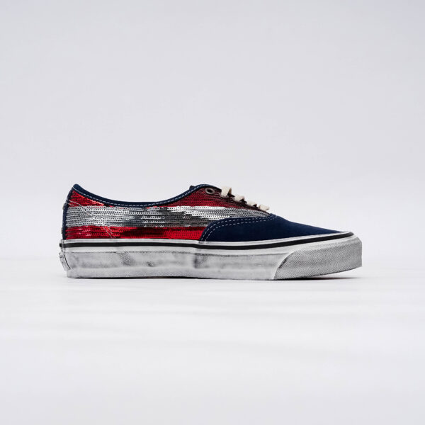 VANS LX AUTHENTIC 44 PREMIUM CHARM PACK RED NAVY