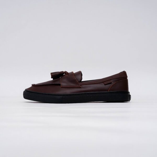 VANS LOAFERS BROWN BLACK