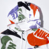 NIKE HOODIE AOP WHITE MULTICOLOR