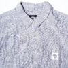 STUSSY STRIPE SHIRT GREY WHITE