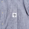 STUSSY STRIPE SHIRT GREY WHITE