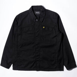 LYLE & SCOTT MULTIPOCKET OVERSHIRT JET BLACK