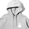 STUSSY TEST STRIKE FLEECE HOODIE GREY