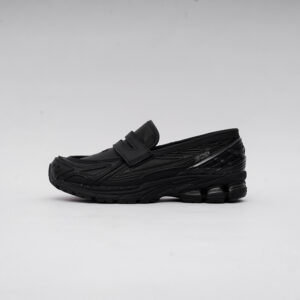 NEW BALANCE U1906LBN LOAFERS ALL BLACK LEATHER