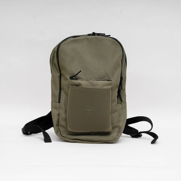 STONE ISLAND BACKPACK LOGO GREEN