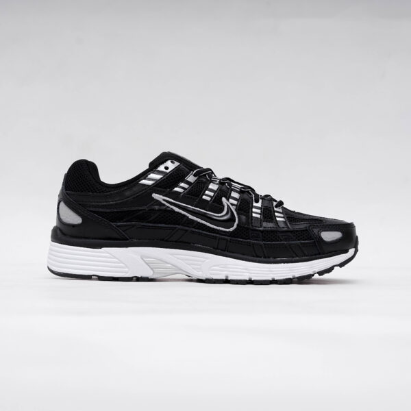 NIKE P-6000 BLACK WHITE SILVER