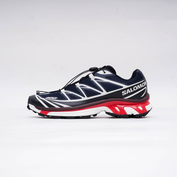 SALOMON XT-6 MARITIM BLUE BLACK FIERY RED