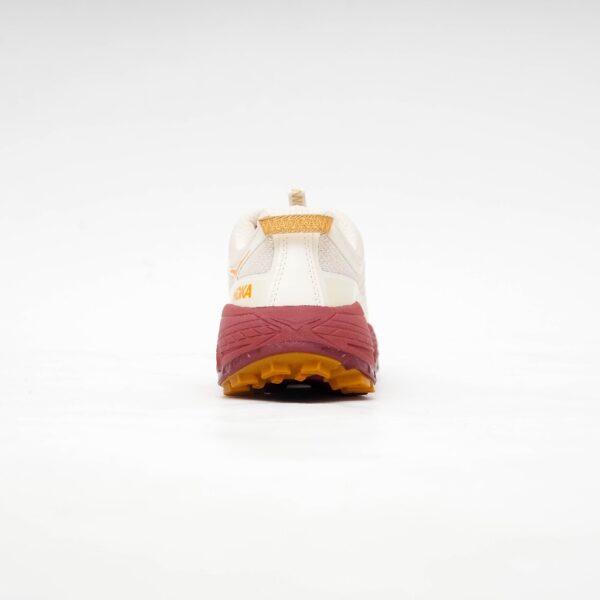HOKA MAFATE THREE 2 VANILLA VARSITY BURGUNDY