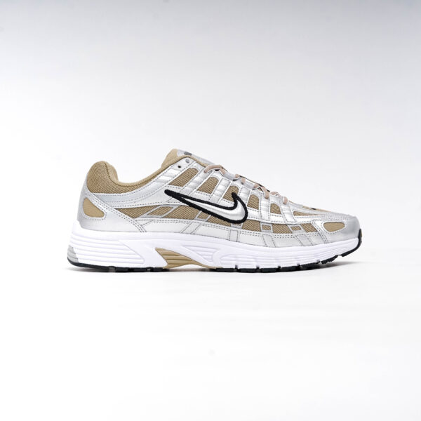 NIKE P-6000 KHAKI METALLIC SILVER