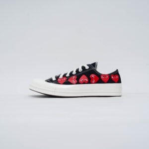 DSC00073 CONVERSE 70S CT X CDG LOW MULTIHEART BLACK