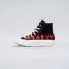 DSC00081 CONVERSE 70S CT X CDG HI MULTIHEART BLACK