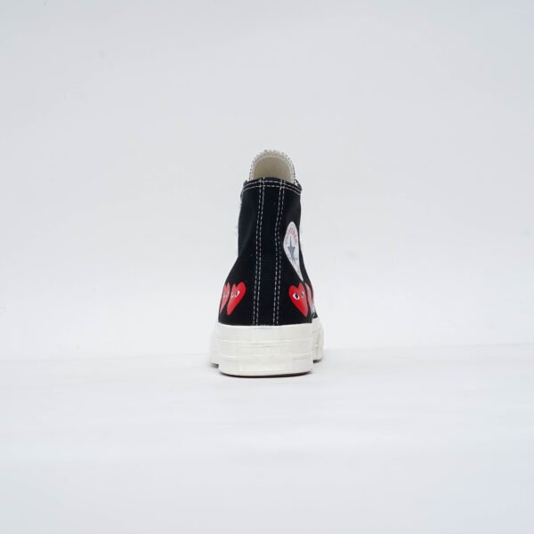 DSC00083 CONVERSE 70S CT X CDG HI MULTIHEART BLACK